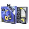 AURICULARES INFANTILES INALÁMBRICOS BATMAN GOTHAM CITY BLUETOOTH PLEGABLES