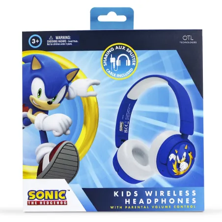 SONIC FOLDABLE BLUETOOTH WIRELESS KIDS' HEADPHONES - The Shop Gamer