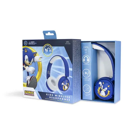 SONIC FOLDABLE BLUETOOTH WIRELESS KIDS' HEADPHONES - The Shop Gamer