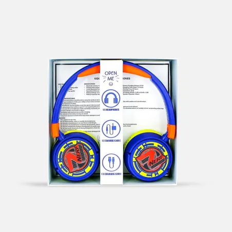 NERF FOLDABLE BLUETOOTH WIRELESS KIDS' HEADPHONES - The Shop Gamer