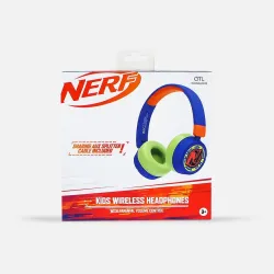 NERF FOLDABLE BLUETOOTH WIRELESS KIDS' HEADPHONES - The Shop Gamer