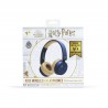 AURICULARES INFANTILES INALÁMBRICOS HARRY POTTER AZULES BLUETOOTH PLEGABLES