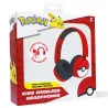 KABELLOSE FALTBARE BLUETOOTH-KINDERKOPFHÖRER POKEBALL POKÉMON - The Shop Gamer