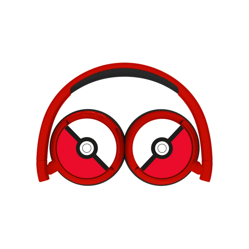 CASQUE AUDIO ENFANT SANS FIL POKEBALL POKÉMON BLUETOOTH PLIABLE - The Shop Gamer