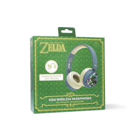 DRAADLOZE OPVOUWBARE BLUETOOTH-KOPTELEFOON VOOR KINDEREN THE LEGEND OF ZELDA - The Shop Gamer