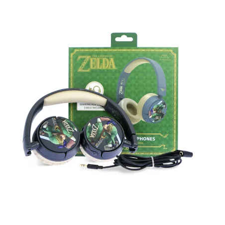 DRAADLOZE OPVOUWBARE BLUETOOTH-KOPTELEFOON VOOR KINDEREN THE LEGEND OF ZELDA - The Shop Gamer