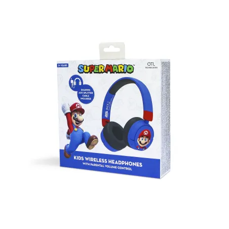 DRAADLOZE OPVOUWBARE BLUETOOTH-KINDERKOPTELEFOON SUPER MARIO - The Shop Gamer