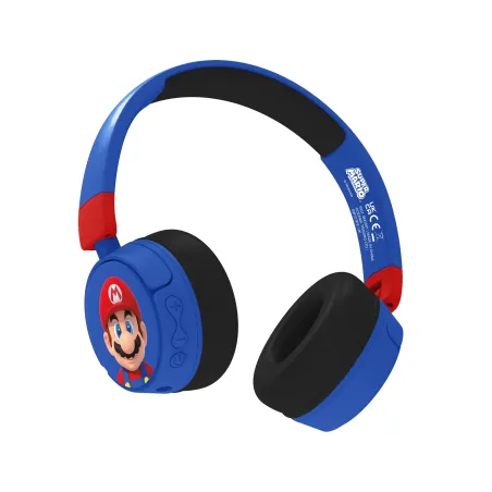 CASQUE ENFANT SANS FIL BLUETOOTH PLIABLE SUPER MARIO - The Shop Gamer