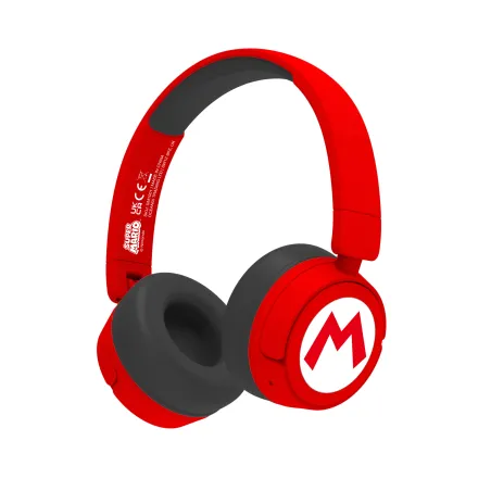 SUPER MARIO LOGO FOLDABLE WIRELESS BLUETOOTH HEADPHONES FOR CHILDREN - The Shop Gamer