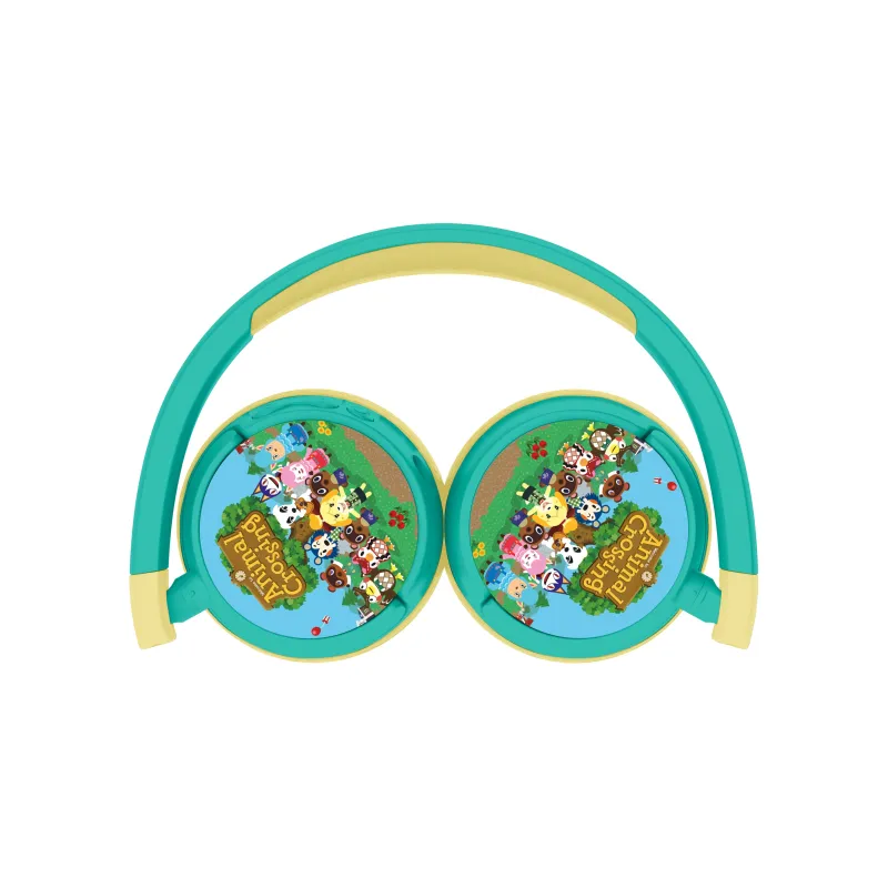 CUFFIE WIRELESS BLUETOOTH PIEGHEVOLI PER BAMBINI ANIMAL CROSSING - The Shop Gamer
