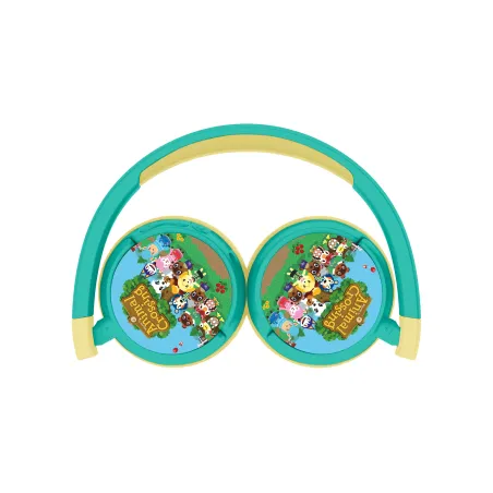 CASQUE SANS FIL POUR ENFANTS ANIMAL CROSSING, BLUETOOTH PLIABLE - The Shop Gamer