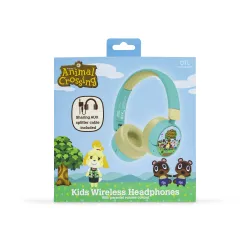 KABELLOSE FALTBARE KINDERKOPFHÖRER ANIMAL CROSSING MIT BLUETOOTH - The Shop Gamer
