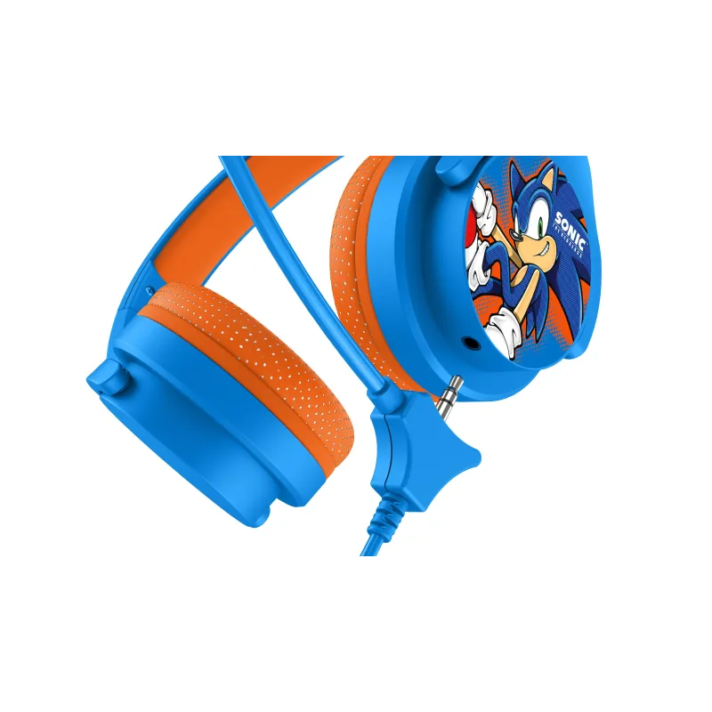 INTERACTIEVE KINDERHOOFDTELEFOON MET KABEL EN AFNEEMBARE MICROFOON SONIC - The Shop Gamer