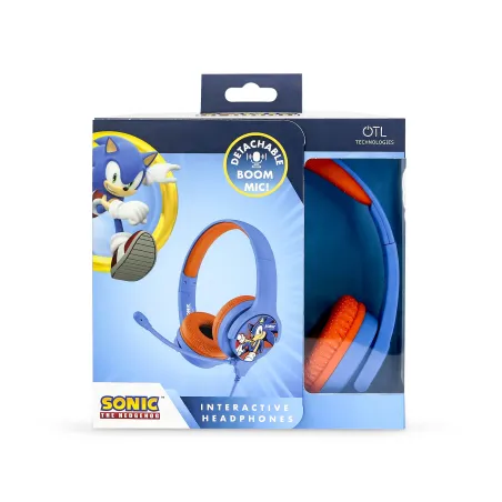 SONIC INTERACTIVE CHILDREN'S WIRED HEADPHONES WITH DETACHABLE MICROPHONE - The Shop Gamer