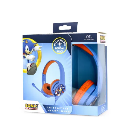SONIC INTERACTIVE CHILDREN'S WIRED HEADPHONES WITH DETACHABLE MICROPHONE - The Shop Gamer
