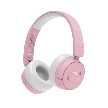 HELLO KITTY PINK AND GOLD FOLDABLE BLUETOOTH WIRELESS KIDS' HEADPHONES - The Shop Gamer