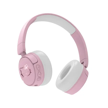 HELLO KITTY PINK AND GOLD FOLDABLE BLUETOOTH WIRELESS KIDS' HEADPHONES - The Shop Gamer