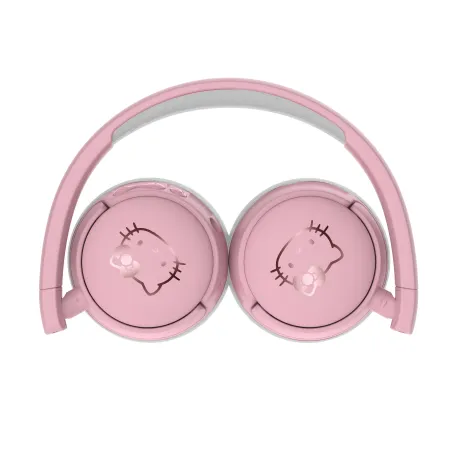 HELLO KITTY PINK AND GOLD FOLDABLE BLUETOOTH WIRELESS KIDS' HEADPHONES - The Shop Gamer