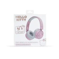 HELLO KITTY PINK AND GOLD FOLDABLE BLUETOOTH WIRELESS KIDS' HEADPHONES - The Shop Gamer