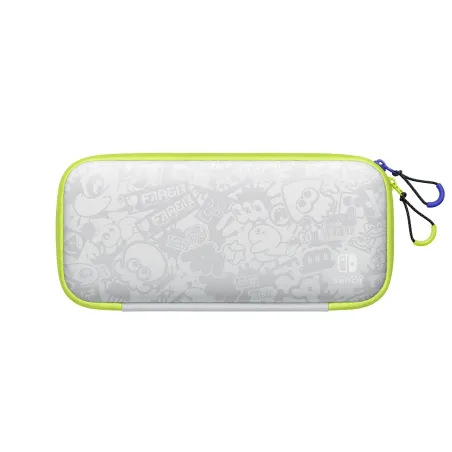 HÜLLE + 2 DISPLAYSCHUTZFOLIEN FÜR NINTENDO SWITCH OLED, SPANISCHE EDITION, SPLATOON 3 - The Shop Gamer