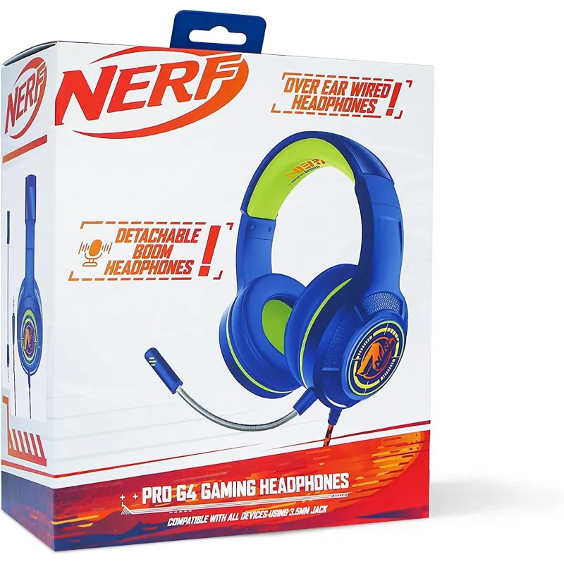 CASQUE GAMING PRO G4 NERF AVEC MICROPHONE - The Shop Gamer