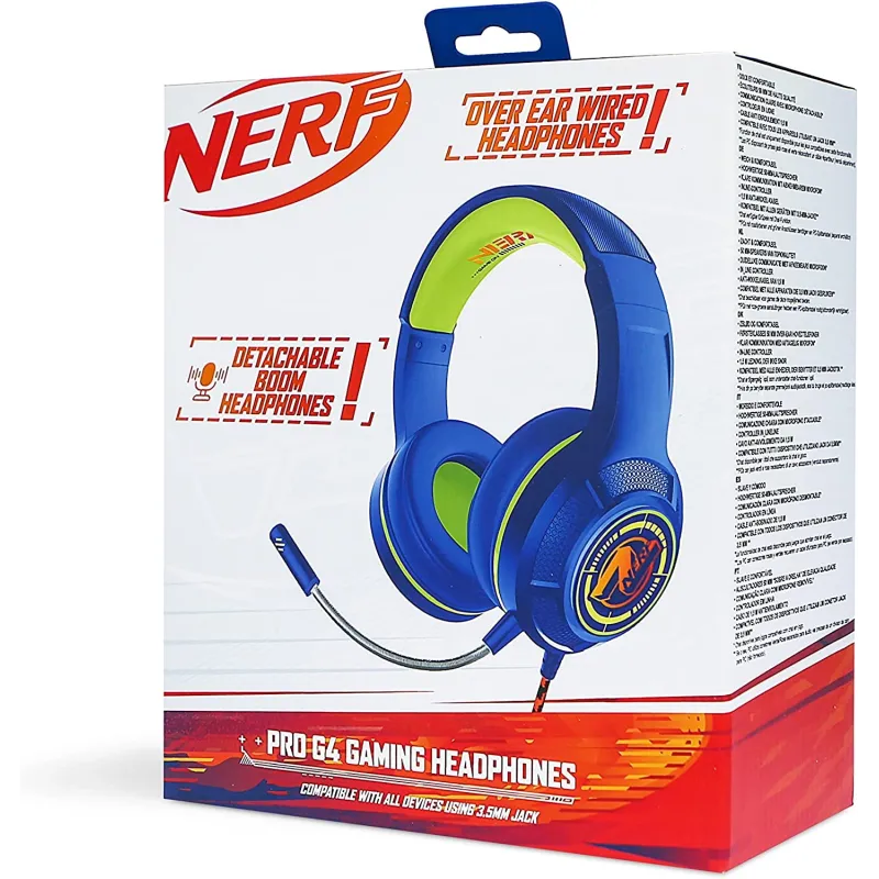 GAMINGHEADSET PRO G4 NERF MET MICROFOON - The Shop Gamer