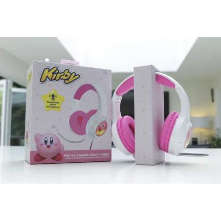 CASQUE GAMING PRO G4 KIRBY AVEC MICROPHONE - The Shop Gamer