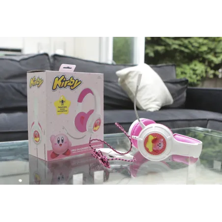 CASQUE GAMING PRO G4 KIRBY AVEC MICROPHONE - The Shop Gamer