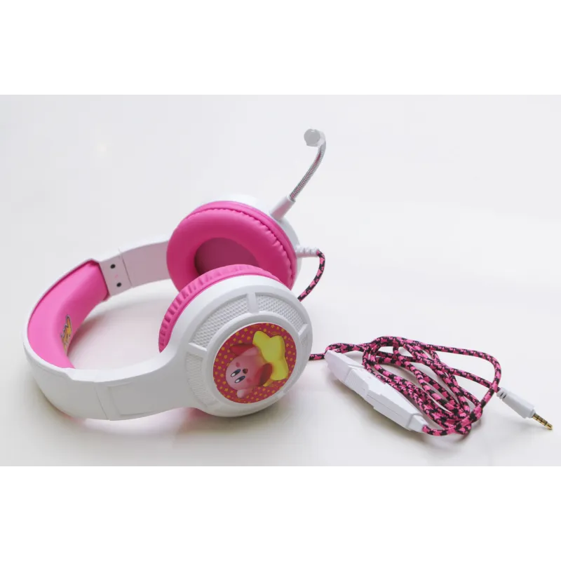CASQUE GAMING PRO G4 KIRBY AVEC MICROPHONE - The Shop Gamer