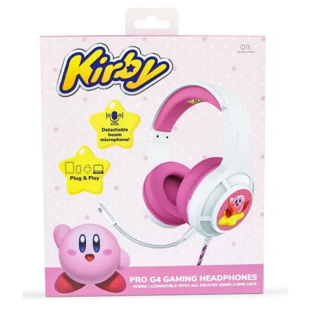 CUFFIE GAMING PRO G4 KIRBY CON MICROFONO - The Shop Gamer