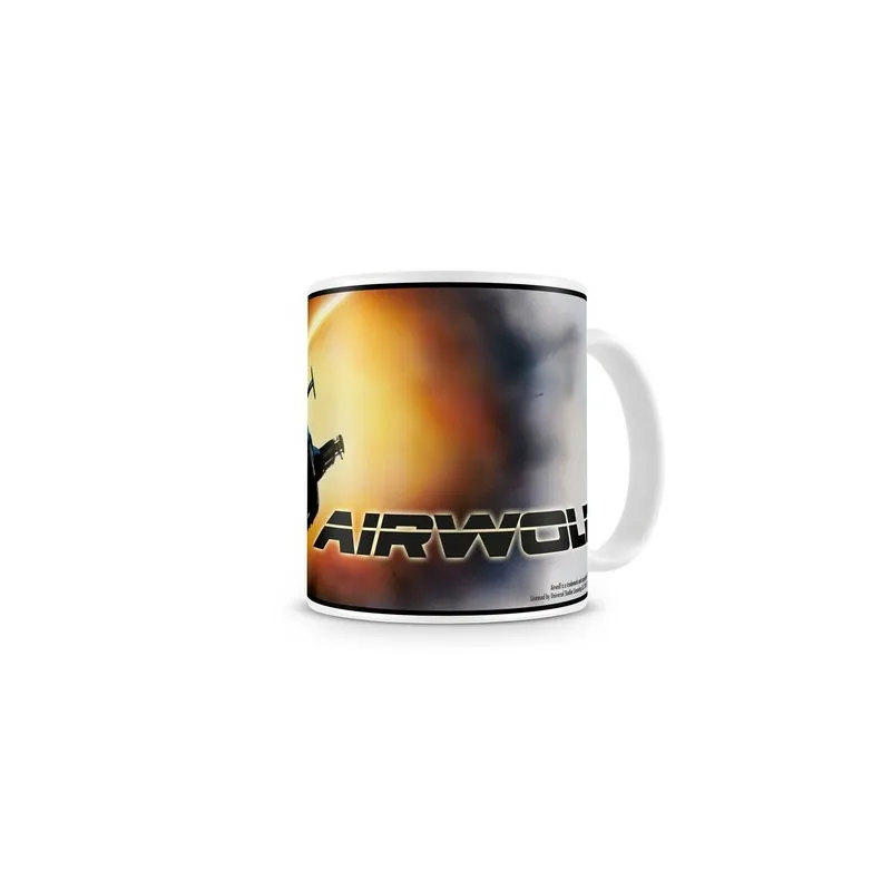 AIRWOLF EXPLOSION TASSE, FILMBECHER - The Shop Gamer