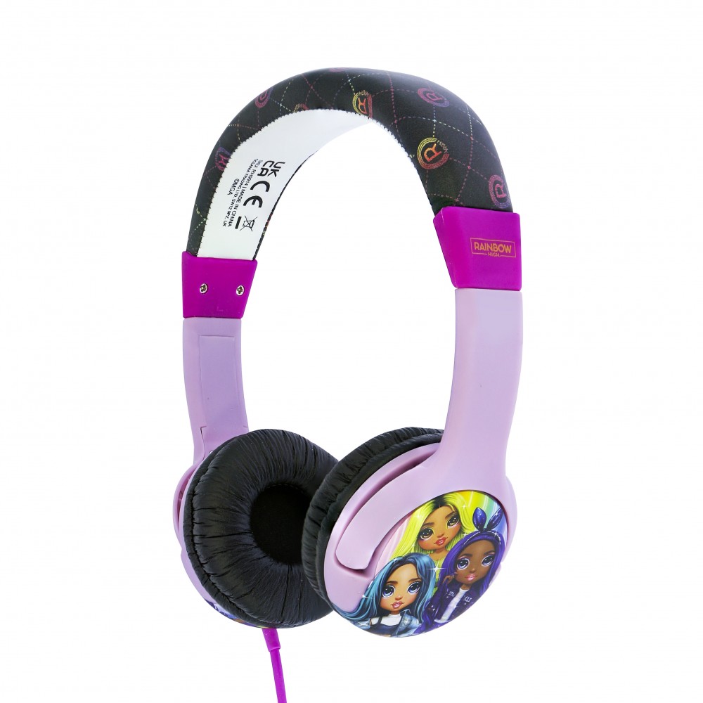 AURICULARES INFANTILES INALÁMBRICOS RAINBOW HIGH BLUETOOTH PLEGABLES