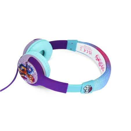 MY LITTLE PONY KINDERHOOFDTELEFOON. KLEIN FORMAAT MET KABEL EN GESCHIKT VOLUME. - The Shop Gamer