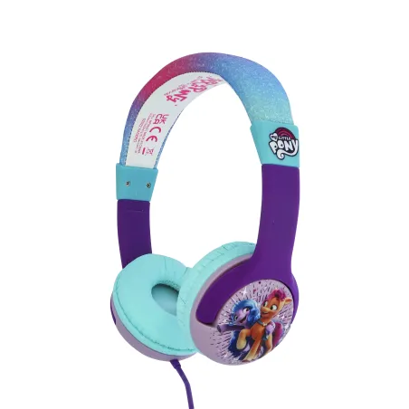 MY LITTLE PONY KINDERHOOFDTELEFOON. KLEIN FORMAAT MET KABEL EN GESCHIKT VOLUME. - The Shop Gamer