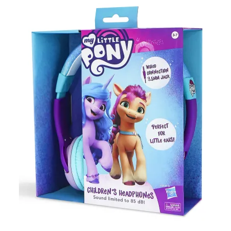 MY LITTLE PONY CHILDREN'S HEADPHONES, SMALL SIZE, WIRED, WITH SUITABLE VOLUME - The Shop Gamer