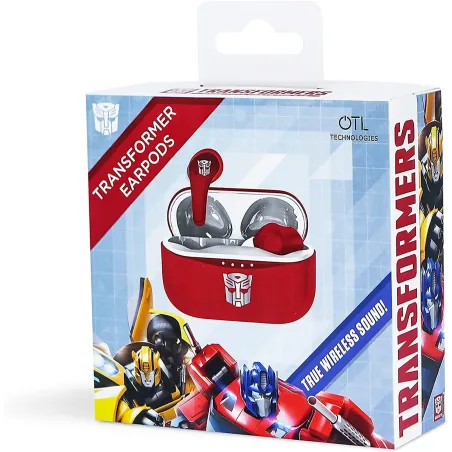 AURICULARES TRUE WIRELESS SOUND TRANSFORMERS SEM FIOS COM ESTOJO DE CARREGAMENTO - The Shop Gamer