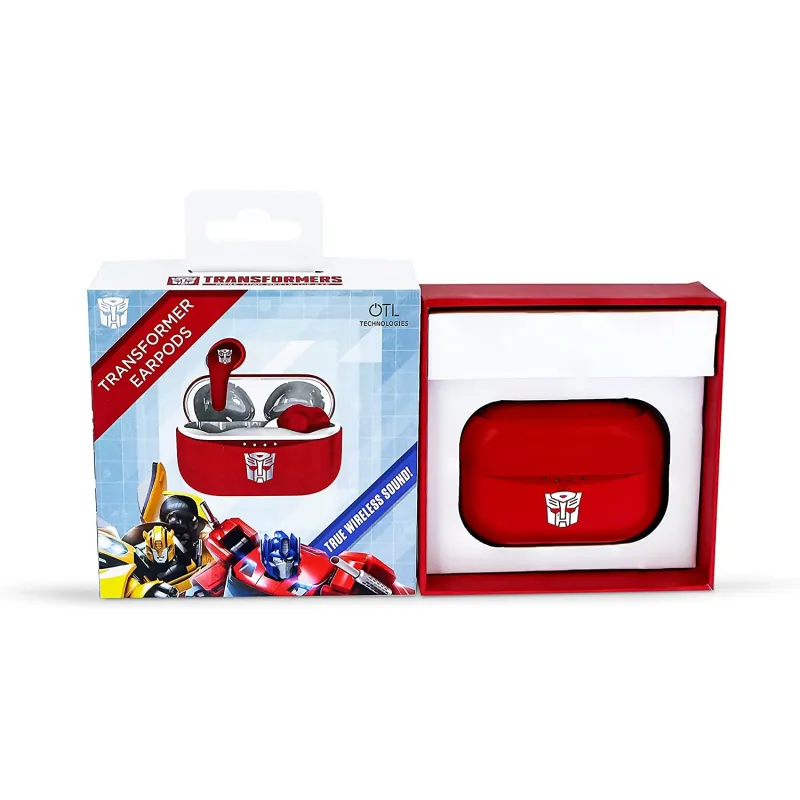 ÉCOUTEURS SANS FIL SOUND TRANSFORMERS AVEC ÉTUI DE RECHARGE - The Shop Gamer
