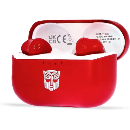 ÉCOUTEURS SANS FIL SOUND TRANSFORMERS AVEC ÉTUI DE RECHARGE - The Shop Gamer