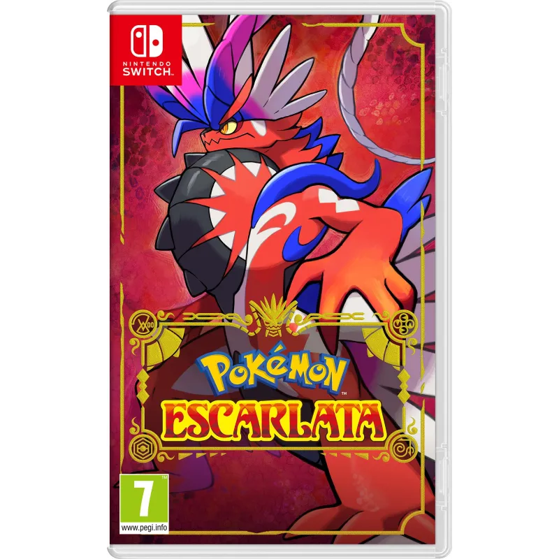 POKÉMON ESCARLATA SWITCH PHYSICAL GAME FOR NINTENDO SWITCH - The Shop Gamer