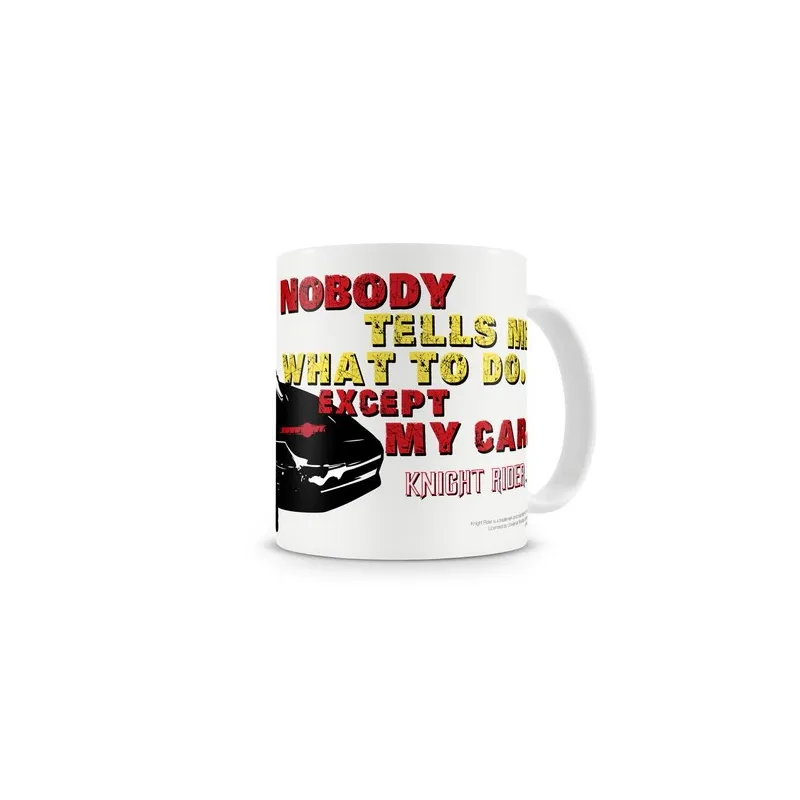 TASSE KNIGHT RIDER NOBODY TELLS ME, MUG CINÉMA - The Shop Gamer