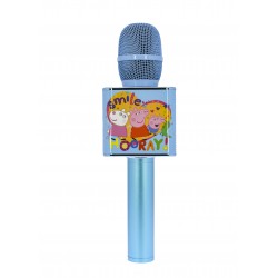 MICRÓFONO KARAOKE PEPPA PIG INALÁMBRICO CON ALTAVOZ