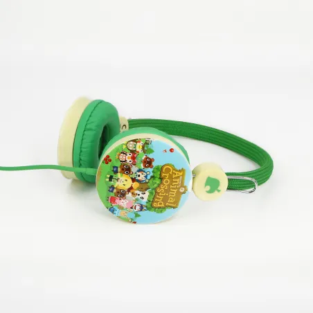 CUFFIE PER BAMBINI ANIMAL CROSSING CON CAVO E VOLUME ADATTO AI BAMBINI - The Shop Gamer