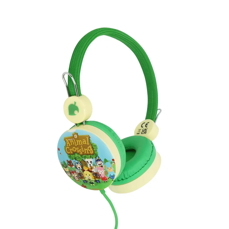 CUFFIE PER BAMBINI ANIMAL CROSSING CON CAVO E VOLUME ADATTO AI BAMBINI - The Shop Gamer