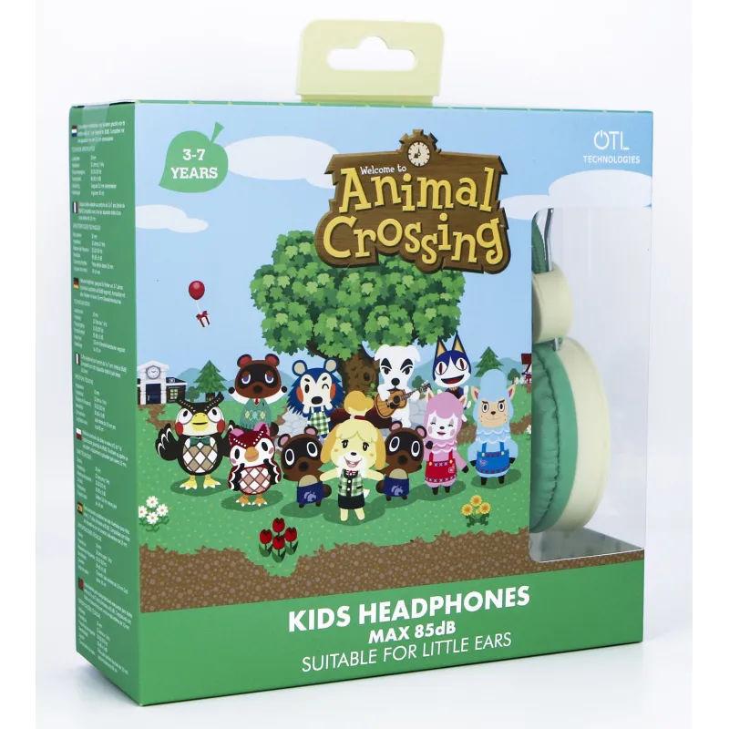 CASQUE ENFANT ANIMAL CROSSING FILAIRE, AVEC VOLUME ADAPTÉ AUX ENFANTS - The Shop Gamer