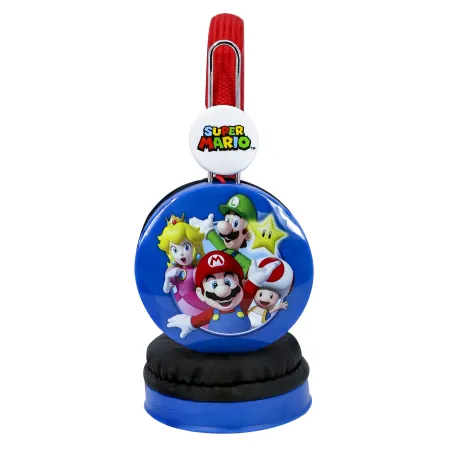 CUFFIE PER BAMBINI SUPER MARIO Y AMIGOS CON CAVO E VOLUME SICURO - The Shop Gamer