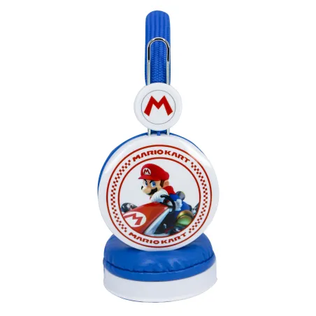 AUSCULTADORES INFANTIS MARIO KART COM CABO E VOLUME ADEQUADO PARA CRIANÇAS - The Shop Gamer