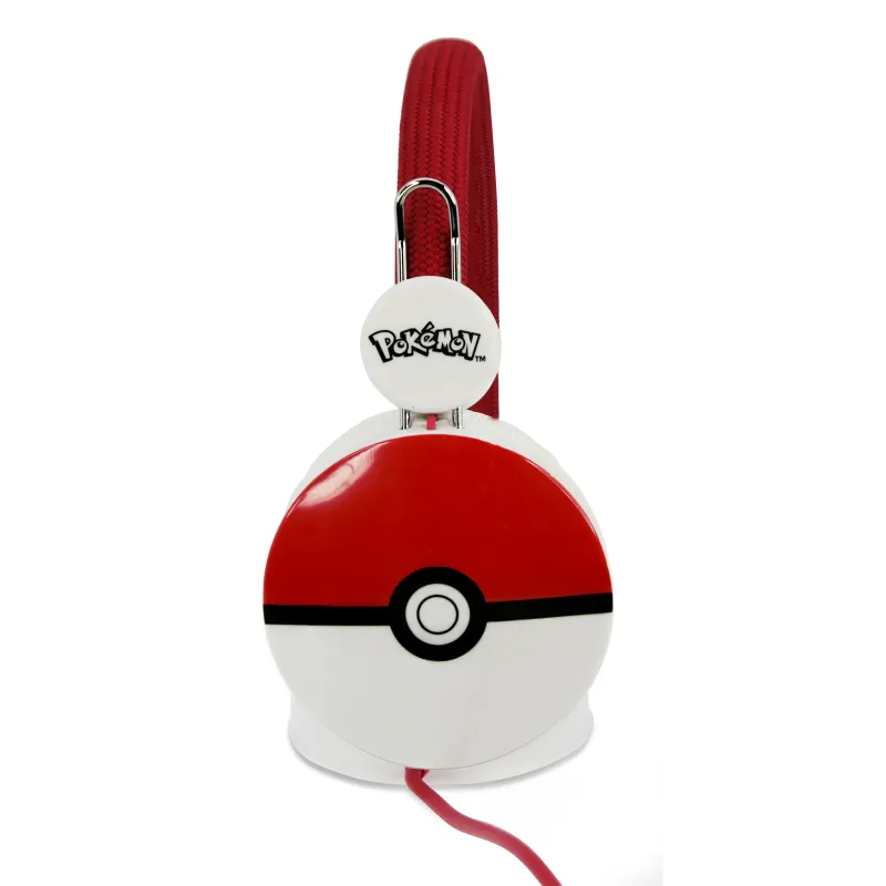 POKEMON POKEBALL CHILDREN'S HEADPHONES WITH CABLE AND CHILD-SAFE VOLUME - The Shop Gamer