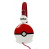 AURICULARES INFANTILES POKEMON POKEBALL CON CABLE Y VOLUMEN ADECUADO PARA NIÑOS