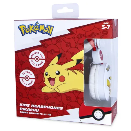 POKEMON PIKACHU CHILDREN'S HEADPHONES WITH CABLE AND CHILD-FRIENDLY VOLUME - The Shop Gamer