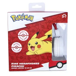 CASQUE AUDIO ENFANT POKEMON PIKACHU AVEC FIL ET VOLUME ADAPTÉ AUX ENFANTS - The Shop Gamer